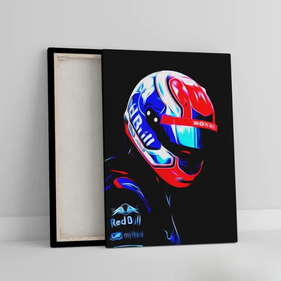 Affiche ou Tableau Pierre Gasly Toro Rosso 2018 Formule 1