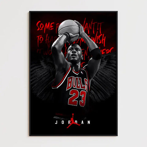 Affiche et Tableau Pop Art de Michael Jordan Chicago Bulls