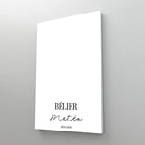 Tableau Signe Astrologique Personnalisable
