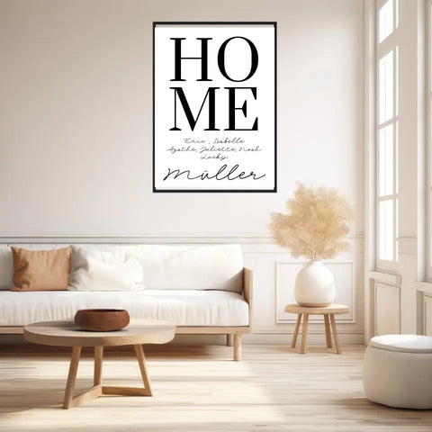 Tableau Famille Personnalisé Home