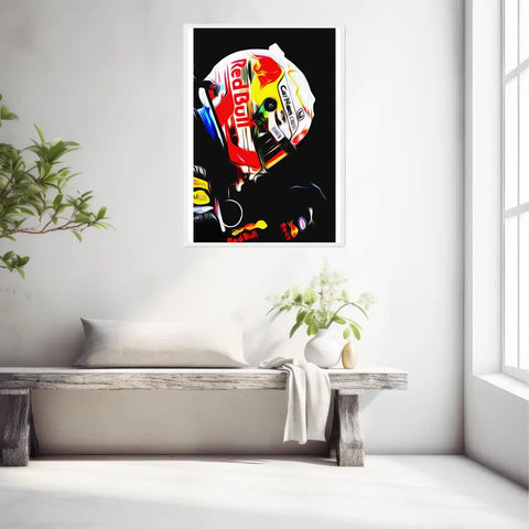 Affiche ou Tableau Max Verstappen Red Bull Formule 1