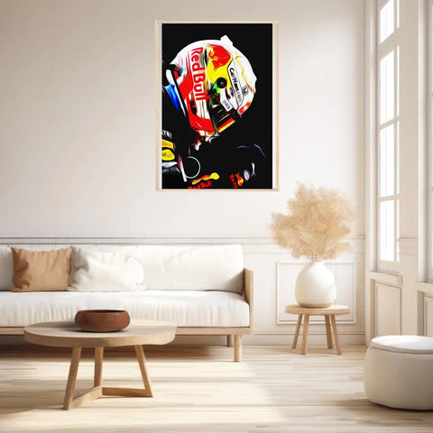 Affiche ou Tableau Max Verstappen Red Bull Formule 1