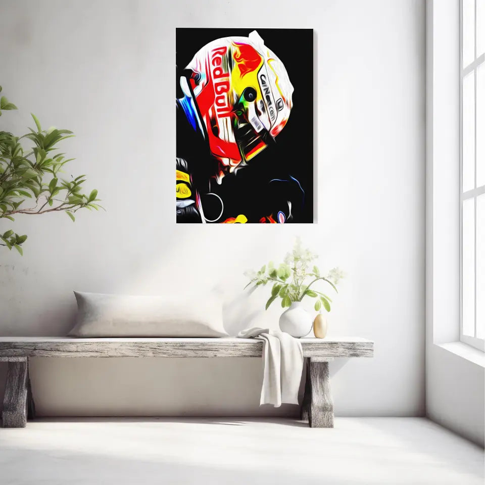 Affiche ou Tableau Max Verstappen Red Bull Formule 1