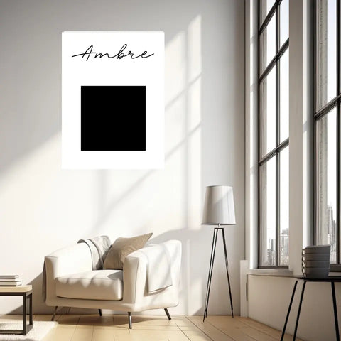 Tableau Portrait Personnalisé de bande dessinée américaine