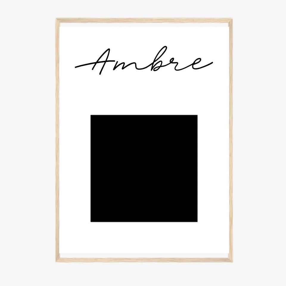 Tableau Portrait Personnalisé de bande dessinée américaine