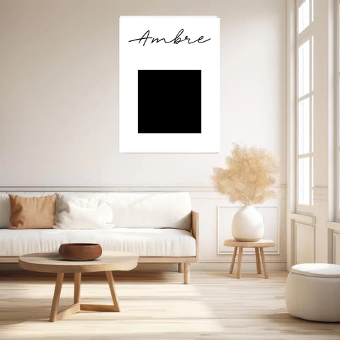 Tableau Portrait Personnalisé Avatar de bande dessinée américaine