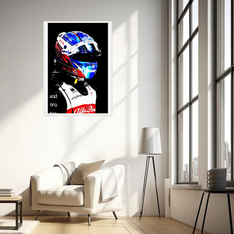 Affiche ou Tableau Valtteri Bottas Alfa Romeo 2022 Formule 1