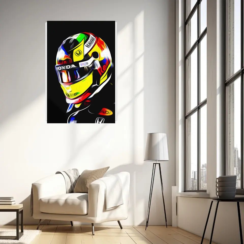 Affiche ou Tableau Sergio Perez Red Bull 2021 Formule 1