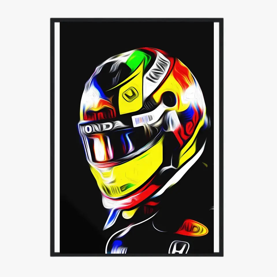 Affiche ou Tableau Sergio Perez Red Bull 2021 Formule 1