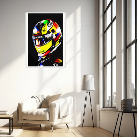 Affiche ou Tableau Sergio Perez Red Bull 2021 Formule 1