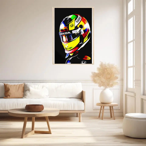 Affiche ou Tableau Sergio Perez Red Bull 2021 Formule 1