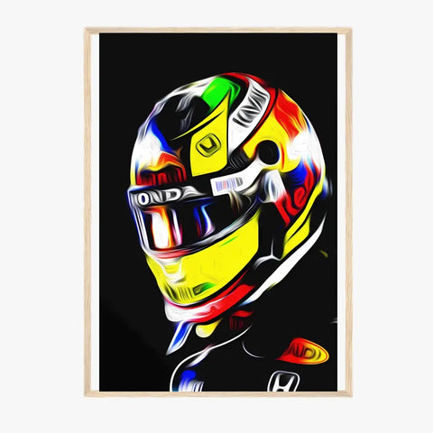 Affiche ou Tableau Sergio Perez Red Bull 2021 Formule 1