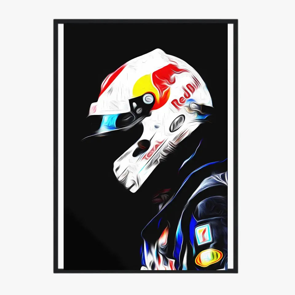 Affiche ou Tableau Sebastian Vettel Red Bull 2011 Japan Formula 1