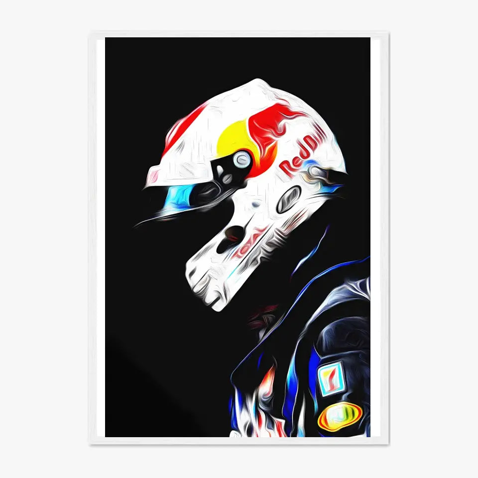 Affiche ou Tableau Sebastian Vettel Red Bull 2011 Japan Formula 1