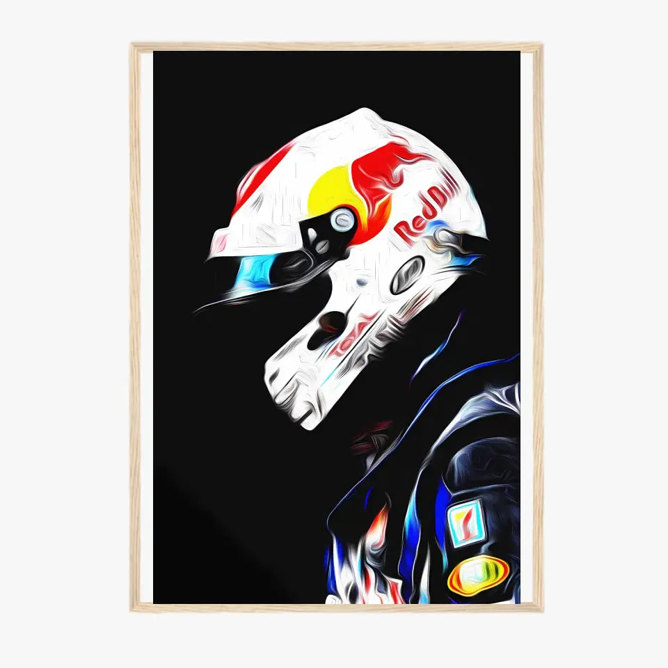 Affiche ou Tableau Sebastian Vettel Red Bull 2011 Japan Formula 1