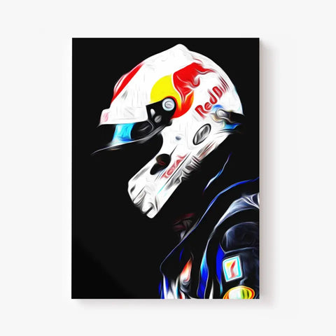 Affiche ou Tableau Sebastian Vettel Red Bull 2011 Japan Formula 1