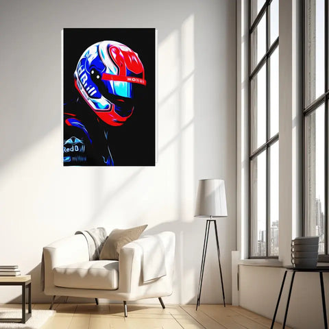 Affiche ou Tableau Pierre Gasly Toro Rosso 2018 Formule 1