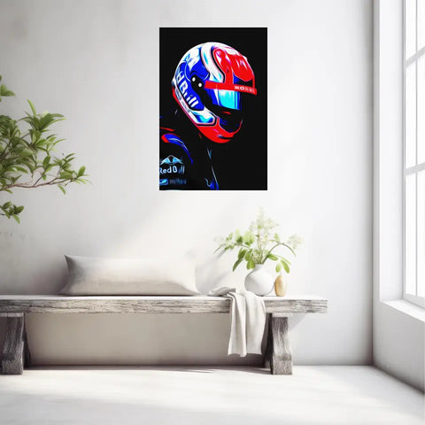 Affiche ou Tableau Pierre Gasly Toro Rosso 2018 Formule 1