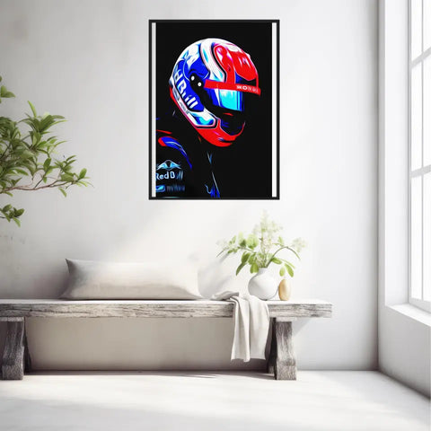 Affiche ou Tableau Pierre Gasly Toro Rosso 2018 Formule 1