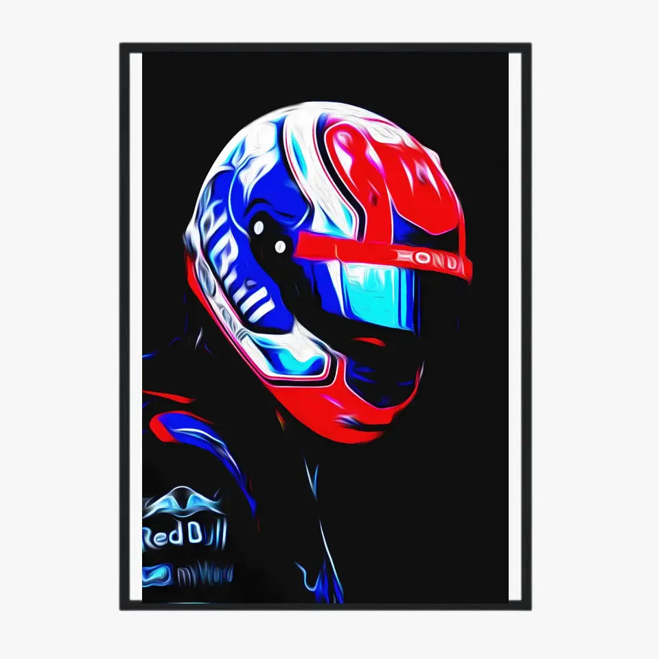 Affiche ou Tableau Pierre Gasly Toro Rosso 2018 Formule 1