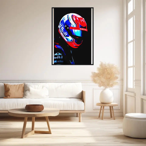 Affiche ou Tableau Pierre Gasly Toro Rosso 2018 Formule 1