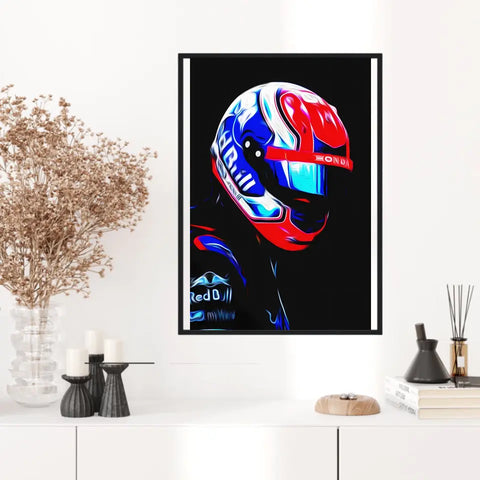 Affiche ou Tableau Pierre Gasly Toro Rosso 2018 Formule 1