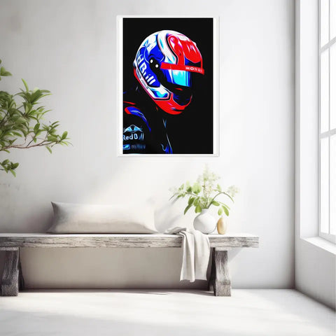 Affiche ou Tableau Pierre Gasly Toro Rosso 2018 Formule 1