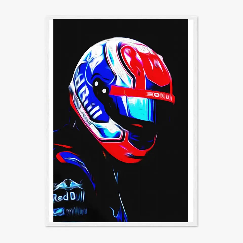 Affiche ou Tableau Pierre Gasly Toro Rosso 2018 Formule 1