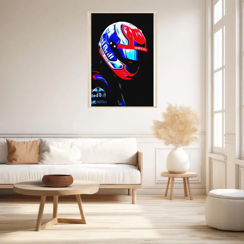 Affiche ou Tableau Pierre Gasly Toro Rosso 2018 Formule 1