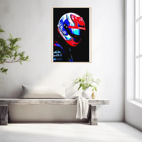 Affiche ou Tableau Pierre Gasly Toro Rosso 2018 Formule 1