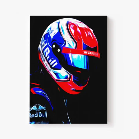 Affiche ou Tableau Pierre Gasly Toro Rosso 2018 Formule 1