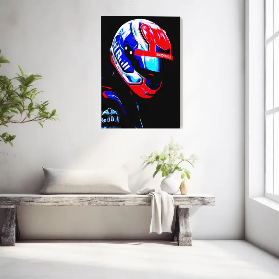 Affiche ou Tableau Pierre Gasly Toro Rosso 2018 Formule 1