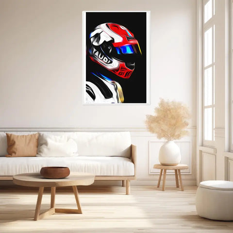 Affiche ou Tableau Pierre Gasly Alpha Tauri 2021 Formule 1