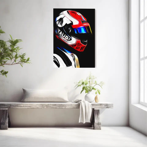 Affiche ou Tableau Pierre Gasly Alpha Tauri 2021 Formule 1