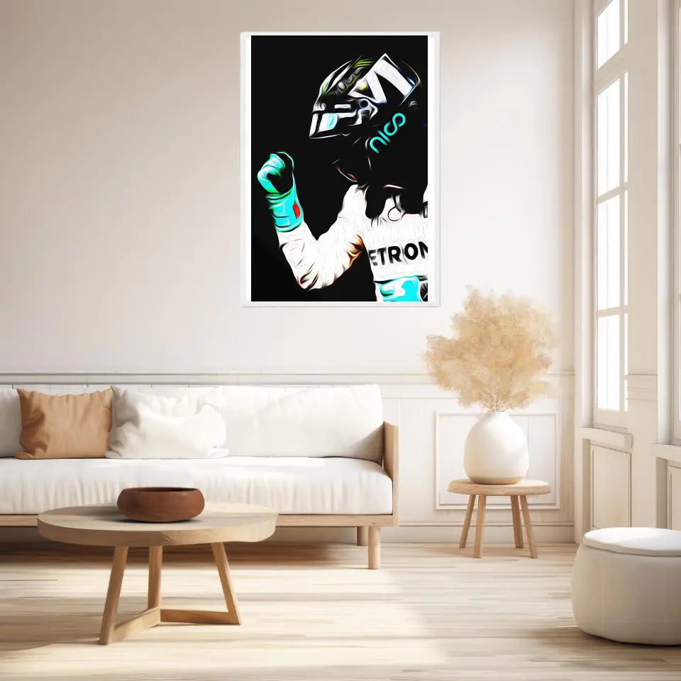 Affiche ou Tableau Nico Rosberg Mercedes 2016 Formule 1