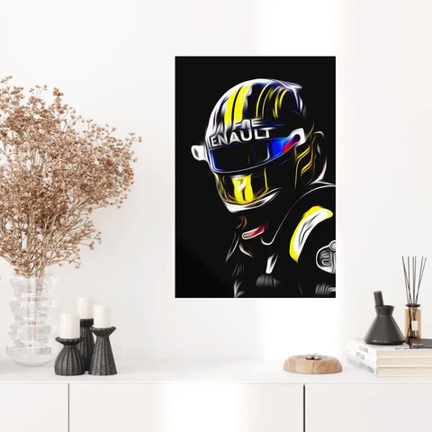 Affiche ou Tableau Nico Hülkenberg Renault 2018 Formule 1