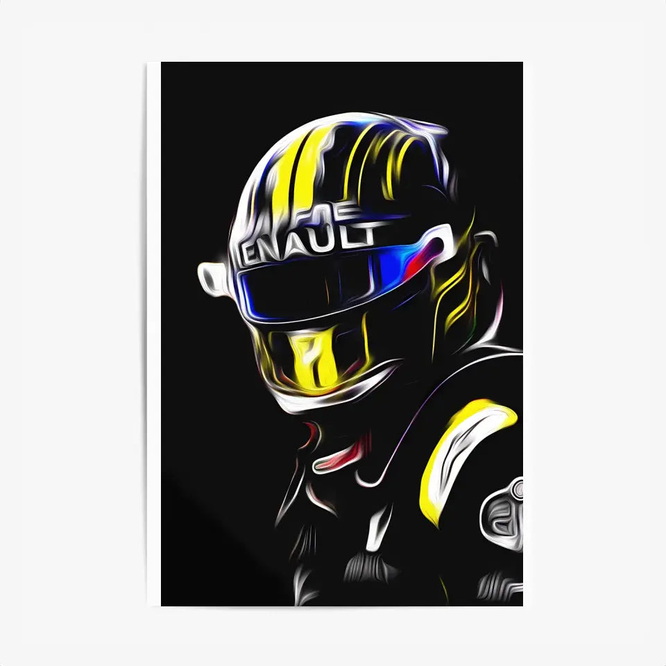 Affiche ou Tableau Nico Hülkenberg Renault 2018 Formule 1