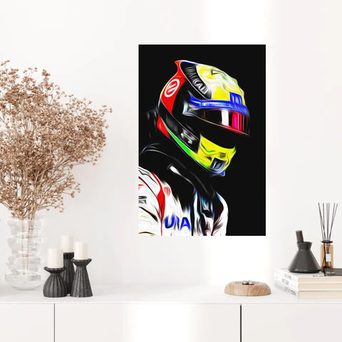 Affiche ou Tableau Mick Schumacher Haas 2021 Formule 1