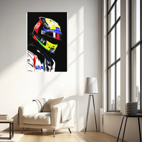 Affiche ou Tableau Mick Schumacher Haas 2021 Formule 1