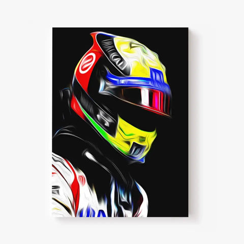 Affiche ou Tableau Mick Schumacher Haas 2021 Formule 1