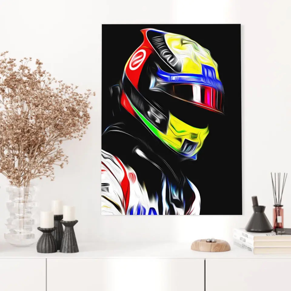 Affiche ou Tableau Mick Schumacher Haas 2021 Formule 1