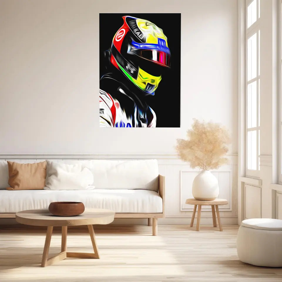 Affiche ou Tableau Mick Schumacher Haas 2021 Formule 1