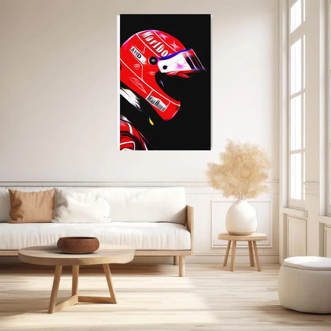 Affiche ou Tableau Michael Schumacher Ferrari 2006 Formule 1