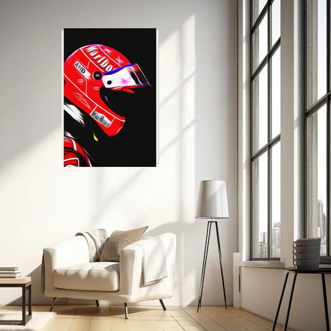 Affiche ou Tableau Michael Schumacher Ferrari 2006 Formule 1