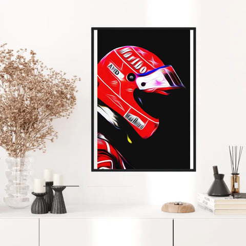 Affiche ou Tableau Michael Schumacher Ferrari 2006 Formule 1