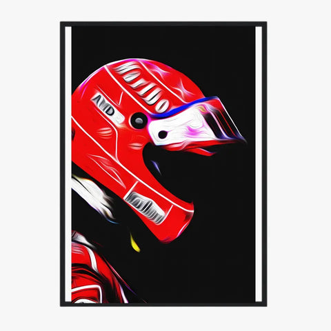 Affiche ou Tableau Michael Schumacher Ferrari 2006 Formule 1