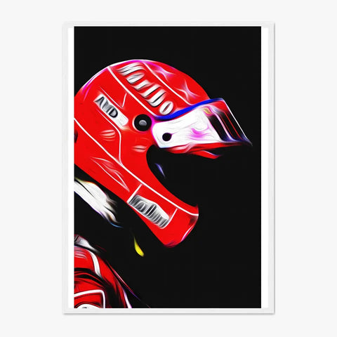 Affiche ou Tableau Michael Schumacher Ferrari 2006 Formule 1