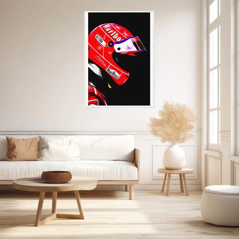 Affiche ou Tableau Michael Schumacher Ferrari 2006 Formule 1