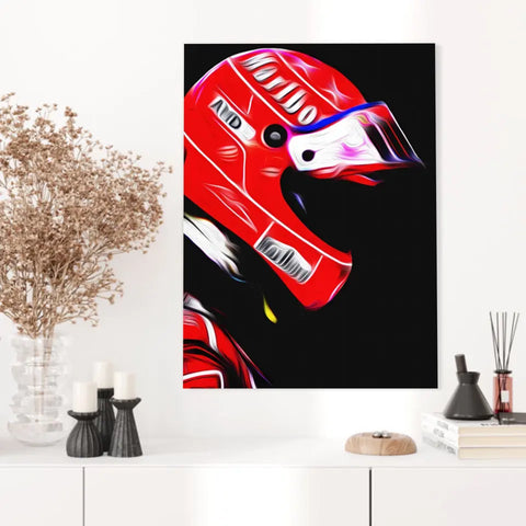 Affiche ou Tableau Michael Schumacher Ferrari 2006 Formule 1