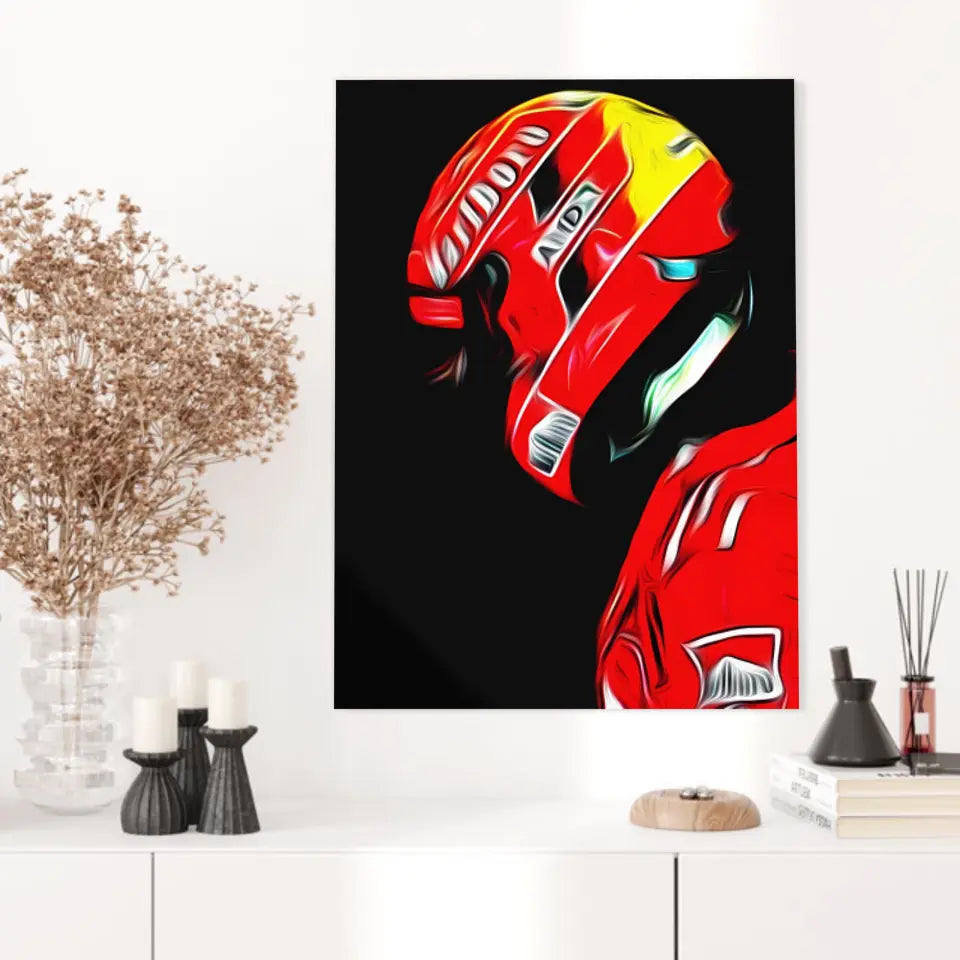 Affiche ou Tableau Michael Schumacher Ferrari 2005 Formule 1